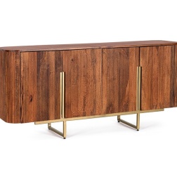 Credenza 4 ante in legno Vilas Bizzotto